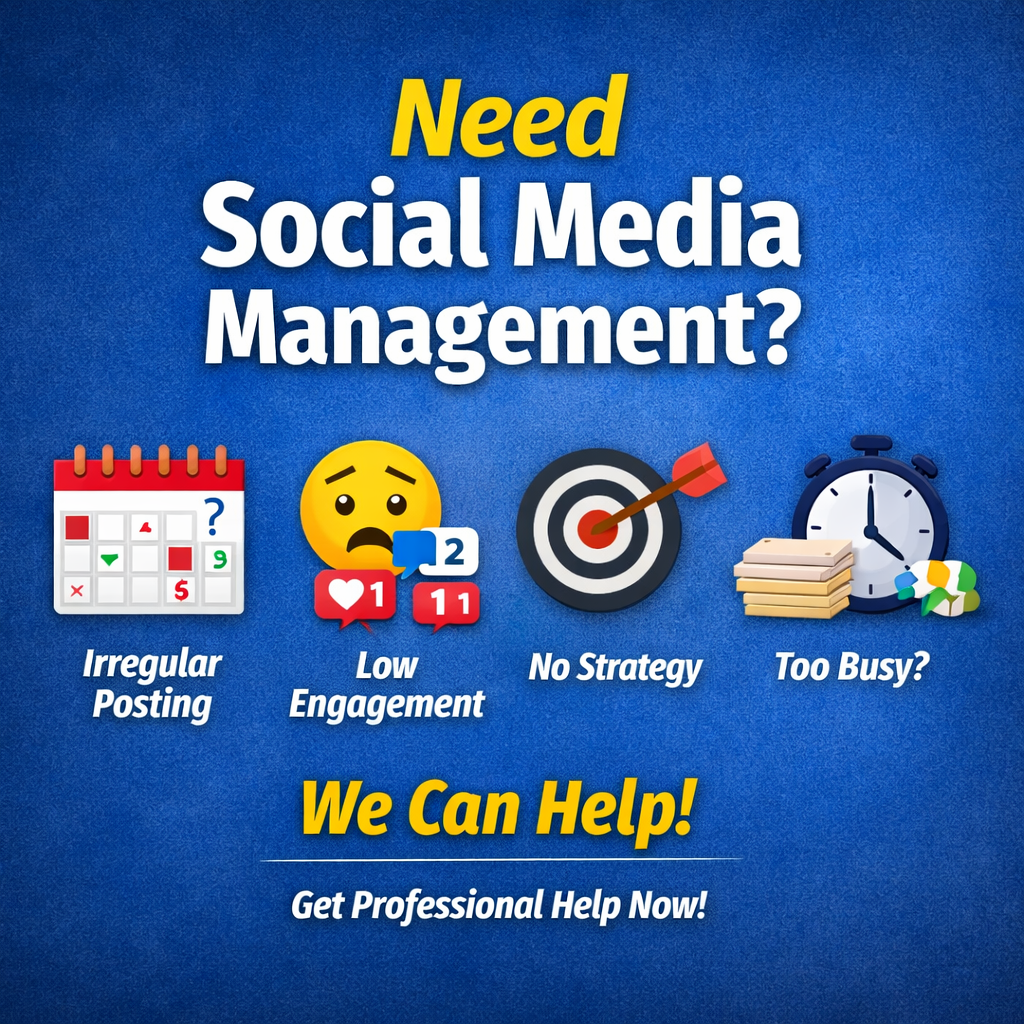 Signs You Need Social Media Management Services